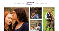 Desktop Screenshot of cassandrasummerphotography.com